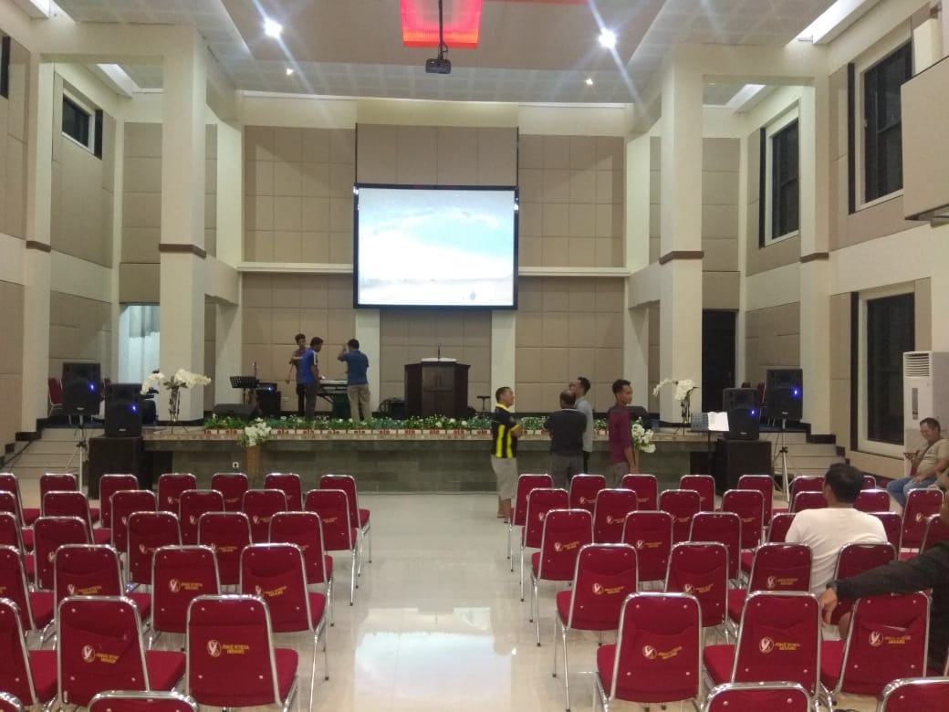 Akustik Treatment Gereja Merauke di Merauke